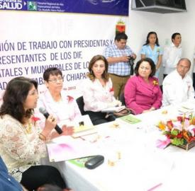 Sistemas DIF de Tabasco y Chiapas unen fuerzas a favor de la salud infantil