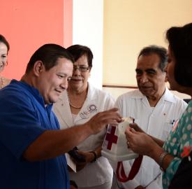 Refuerza DIF Tabasco colecta de la Cruz Roja